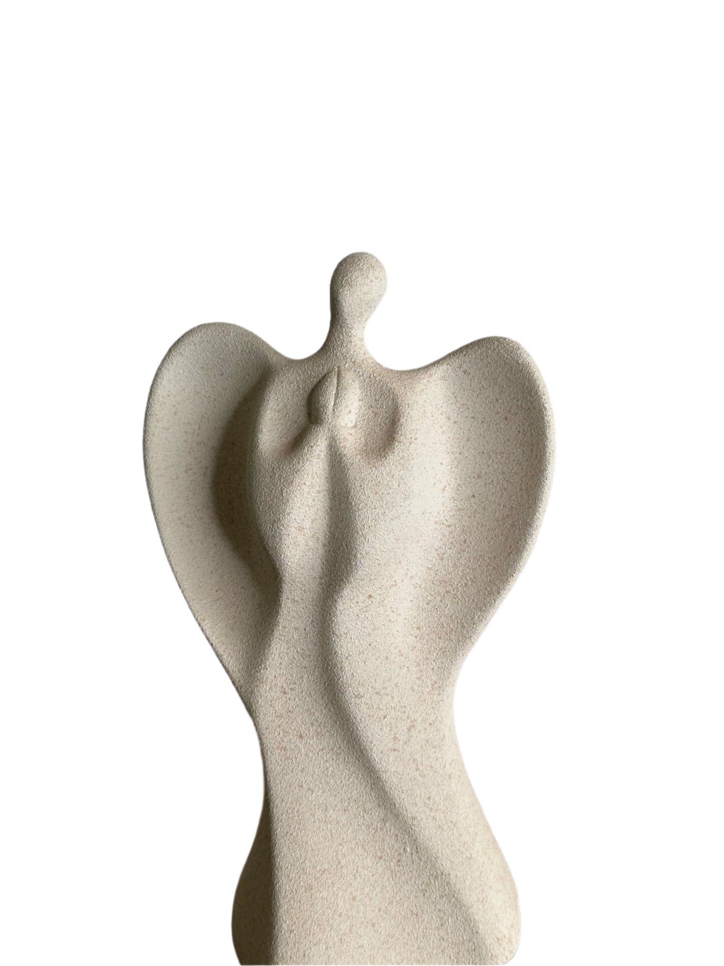 Textured Adorno Ceramic Angel
